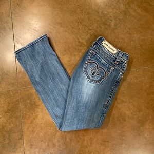 Women’s Rock Revival Adele Jeans. Size 31 Bootcut.  33 inches long.